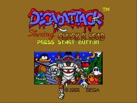 Decap Attack sur Sega Megadrive